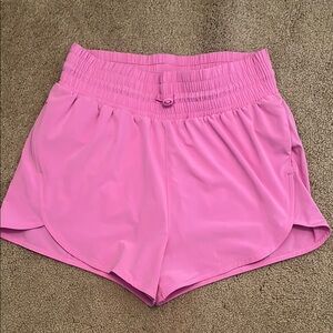 All in Motion Pink Athletic Shorts Lightweight Elastic Waist